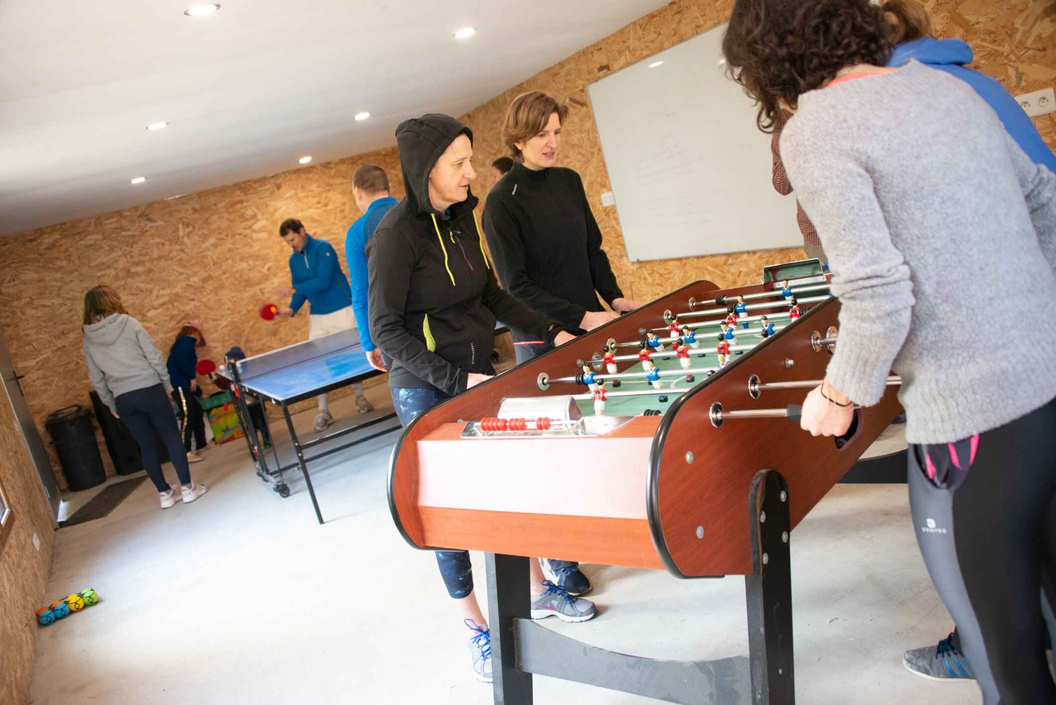 Séminaire de développement personnel - Baby Foot et Ping-Pong